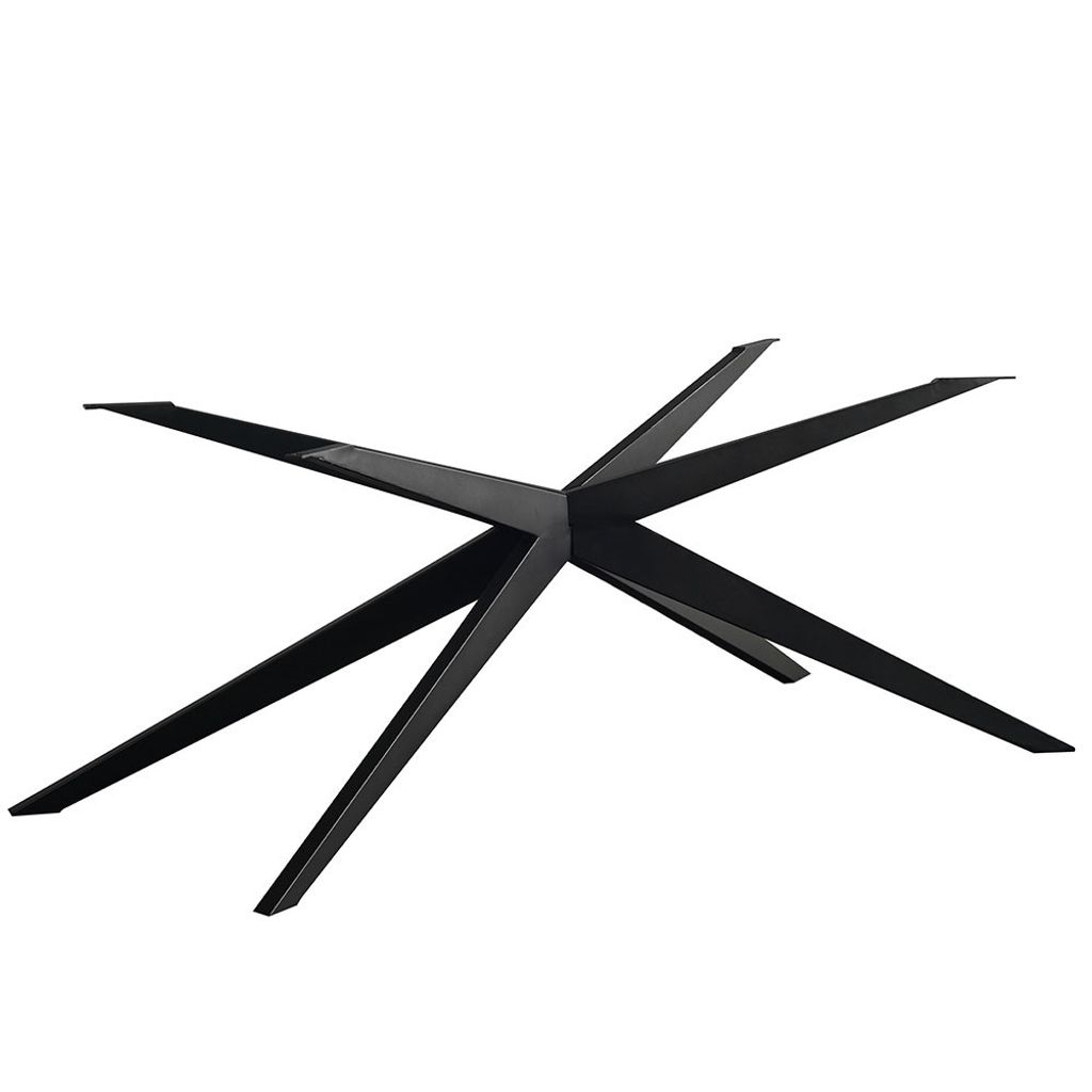 Bronx71 Tischgestell Torben Metall schwarz 180 x 80 cm Produktbild 