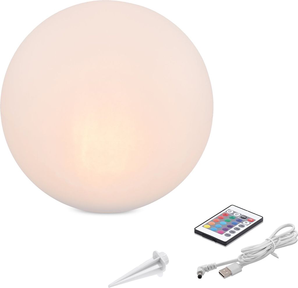 esotec Solarkugel Siena ⌀20cm mit Fernbedienung 16 Produktbild 