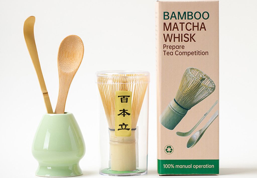 INF Erhöhen Sie Ihr Teeritual mit dem Matcha-Besen-Set