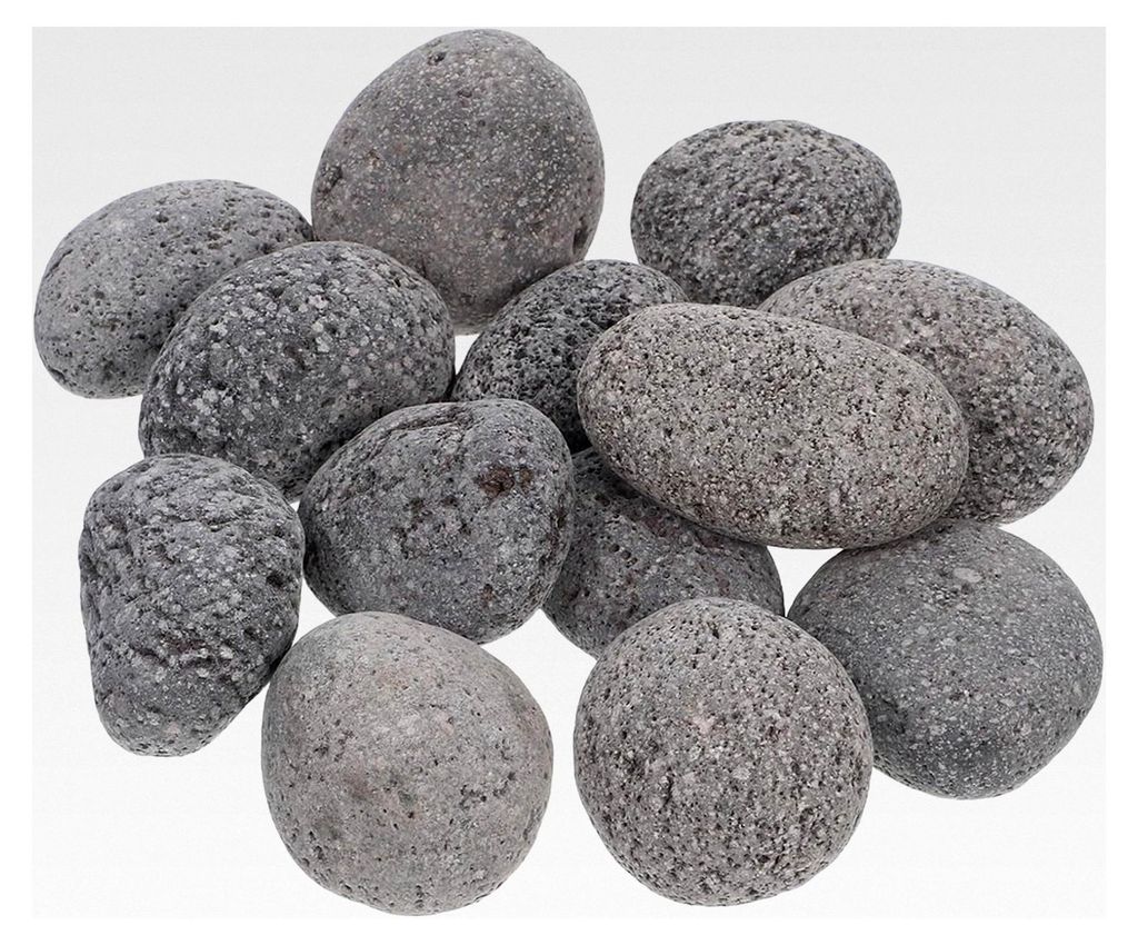 Saunasteine für Ofen und Saunaofen – 3–5 cm große, nicht explodierende Steine für schnelles Aufheizen und lange Wärmespeicherung – 1,9 kg...
