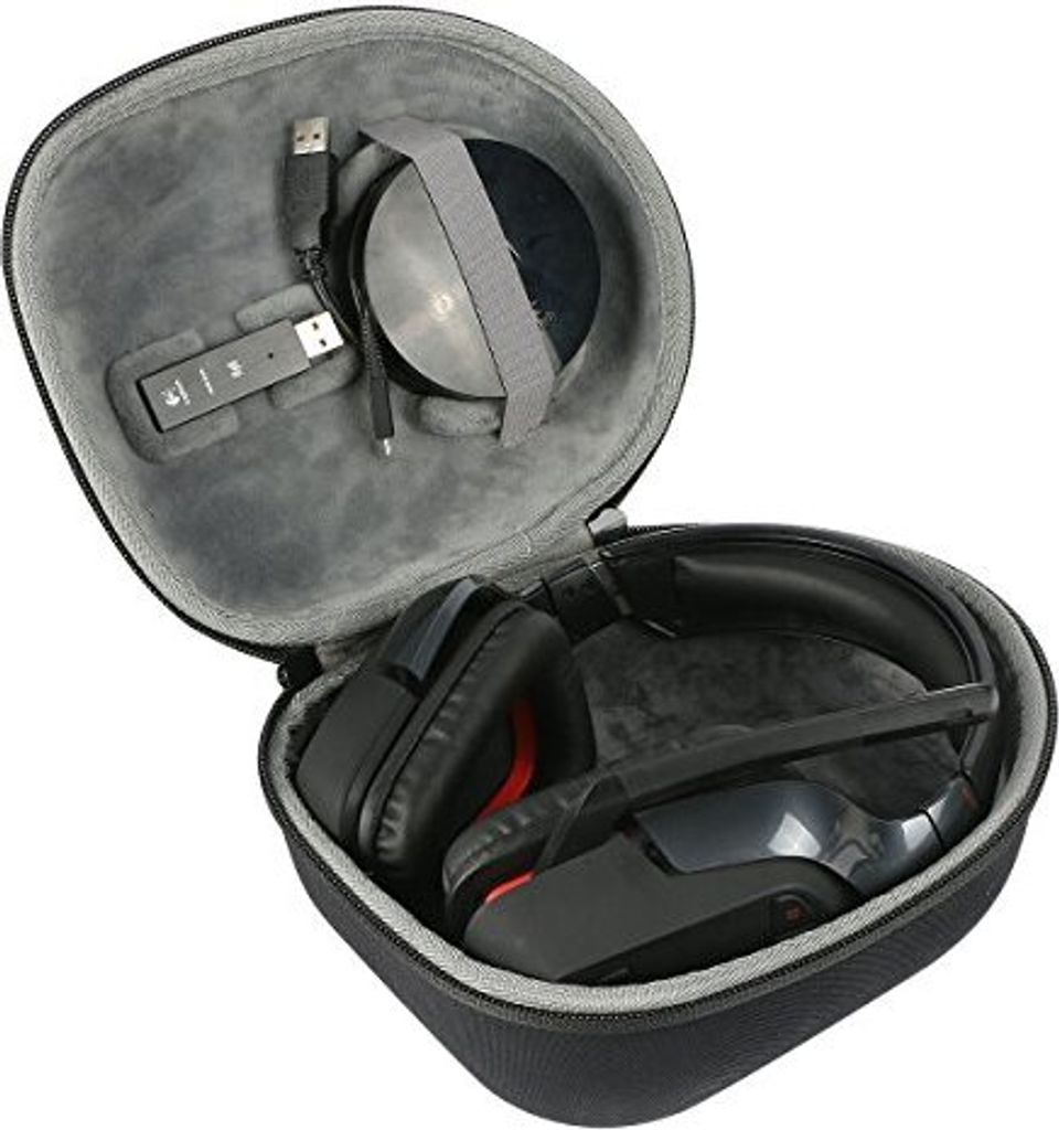 Logitech G930 G430 G230 G35 Wireless Gaming Headset PC/Mac Hartspeicher Reise Carry Case Bag Co2crea