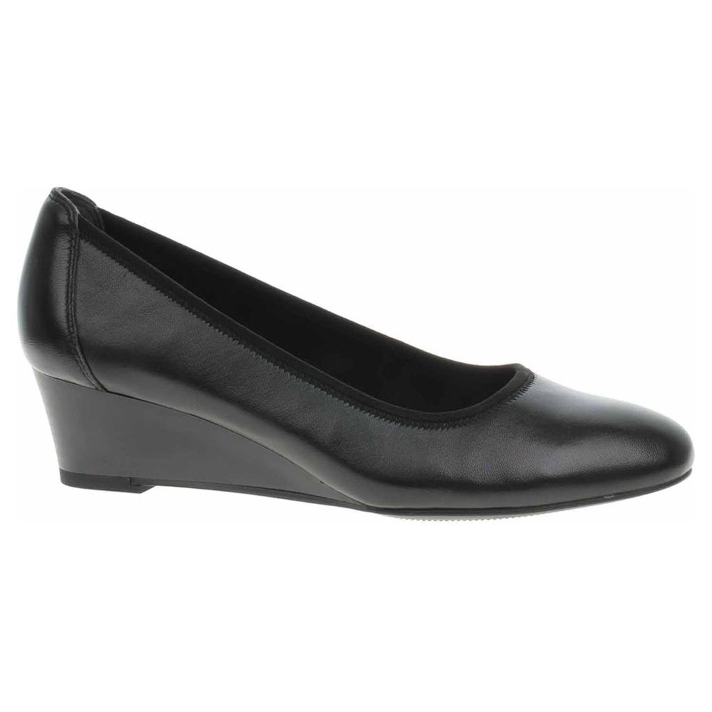 Tamaris Damen Pumps Leder Keilabsatz TOUCHit Fußbett Produktbild 6