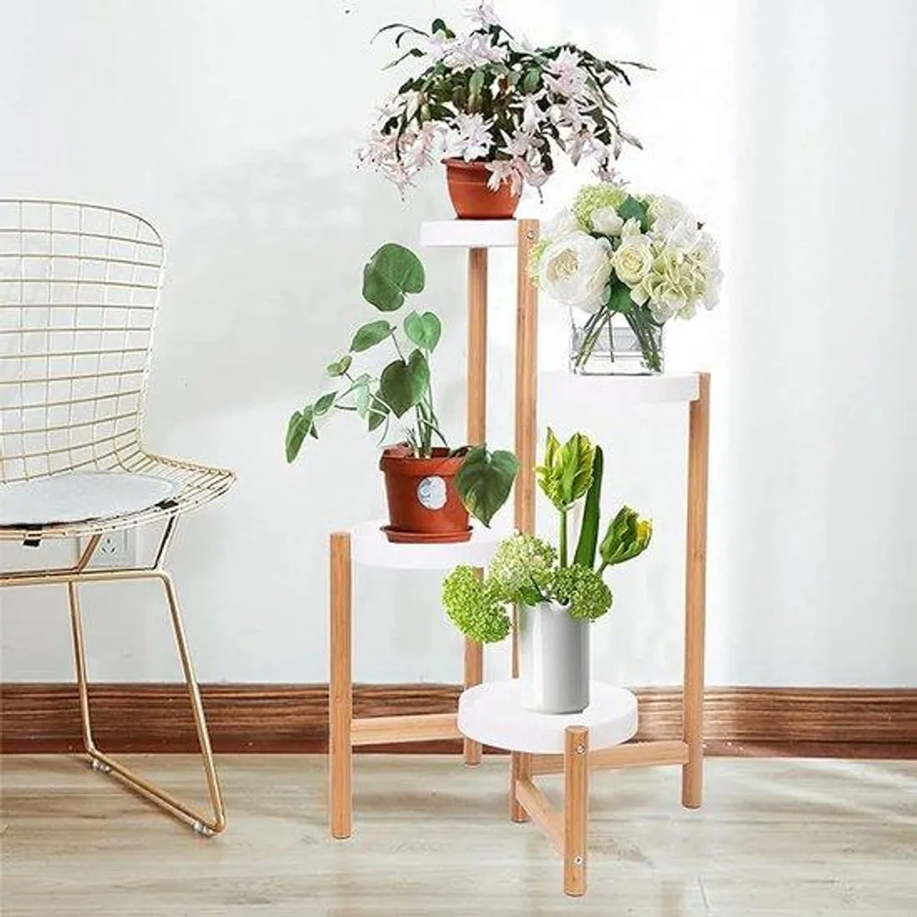 Support plantes multifonctionnel compact 7 cm profondeur en métal