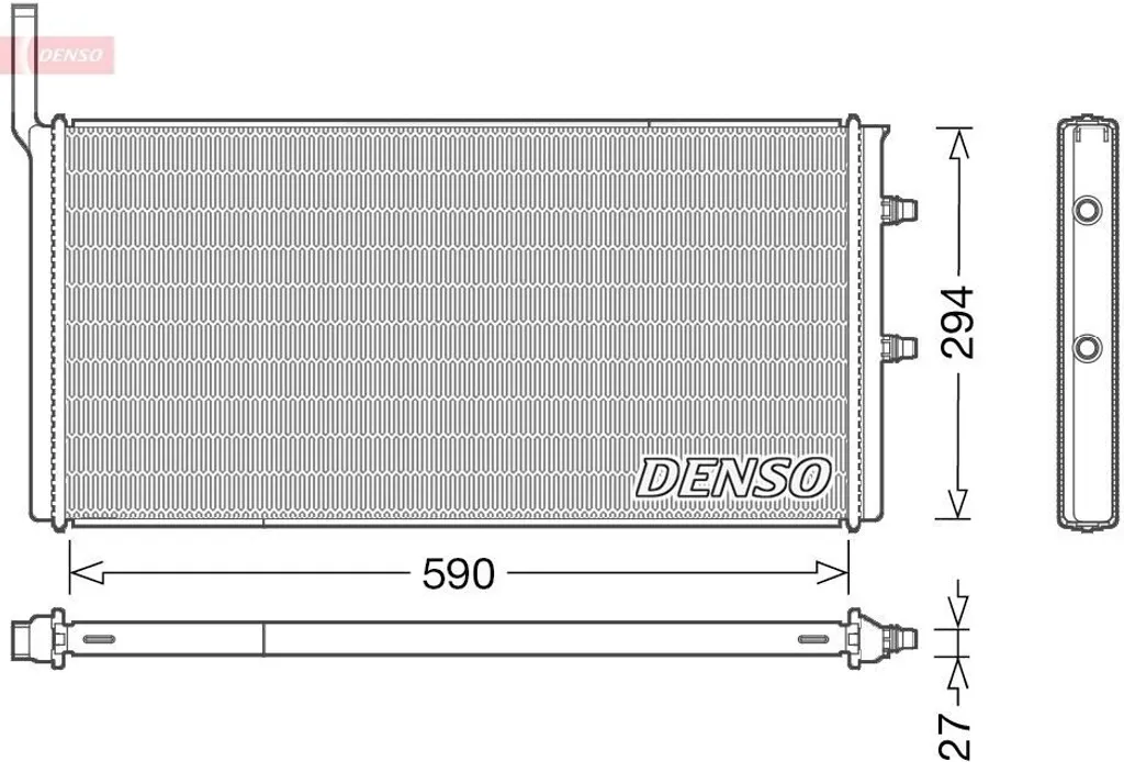 Évitez la surchauffe : Radiateur BMW 17117601832 Série 5 et 7 DENSO