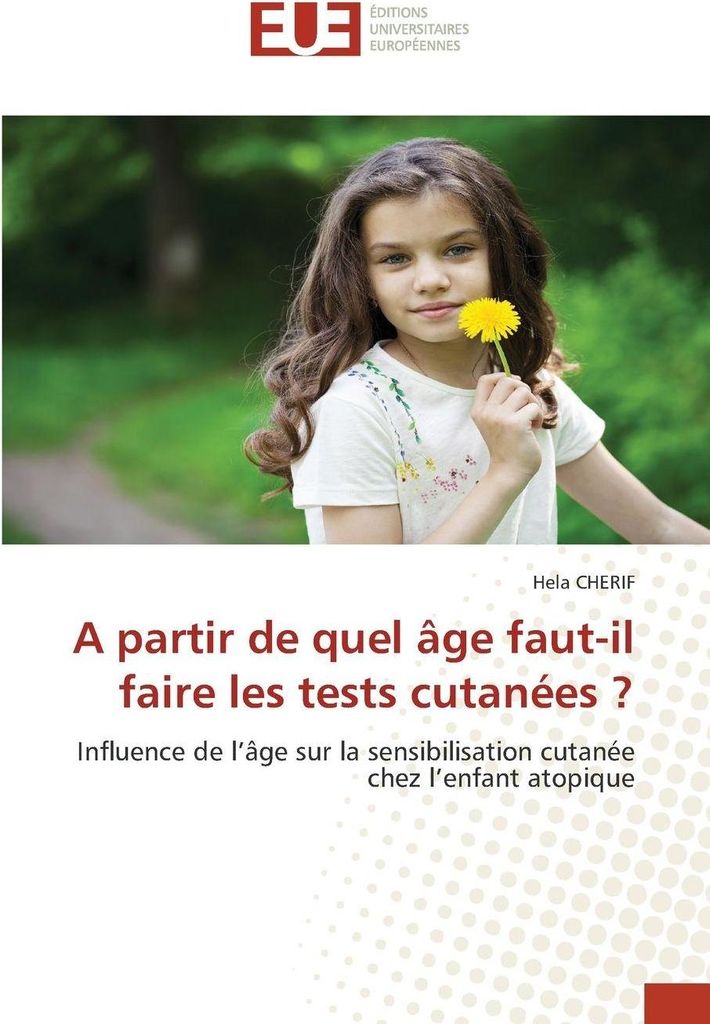 A partir de quel âge faut-il faire les tests cutanées ?