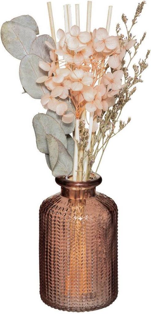 Edi duftdiffusor 100ml glas mit trockenblumen sortiert - Atmosphera créateur d'intérieur