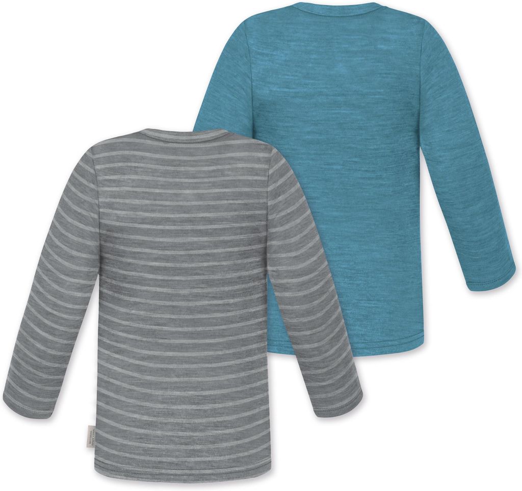 normani 2er Pack Baby Merino Longsleeve