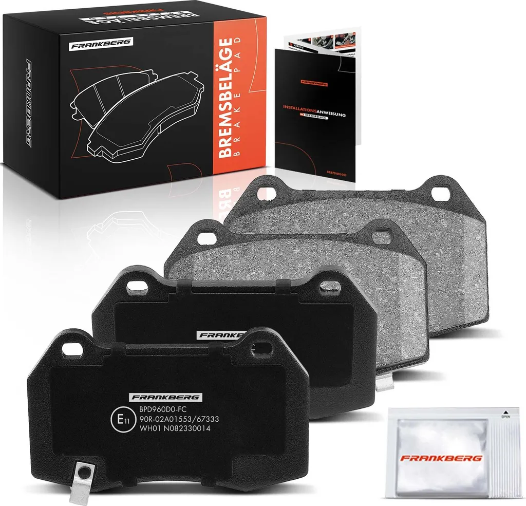 Plaquettes de Frein Haute Performance pour Nissan 350Z et Honda Integra