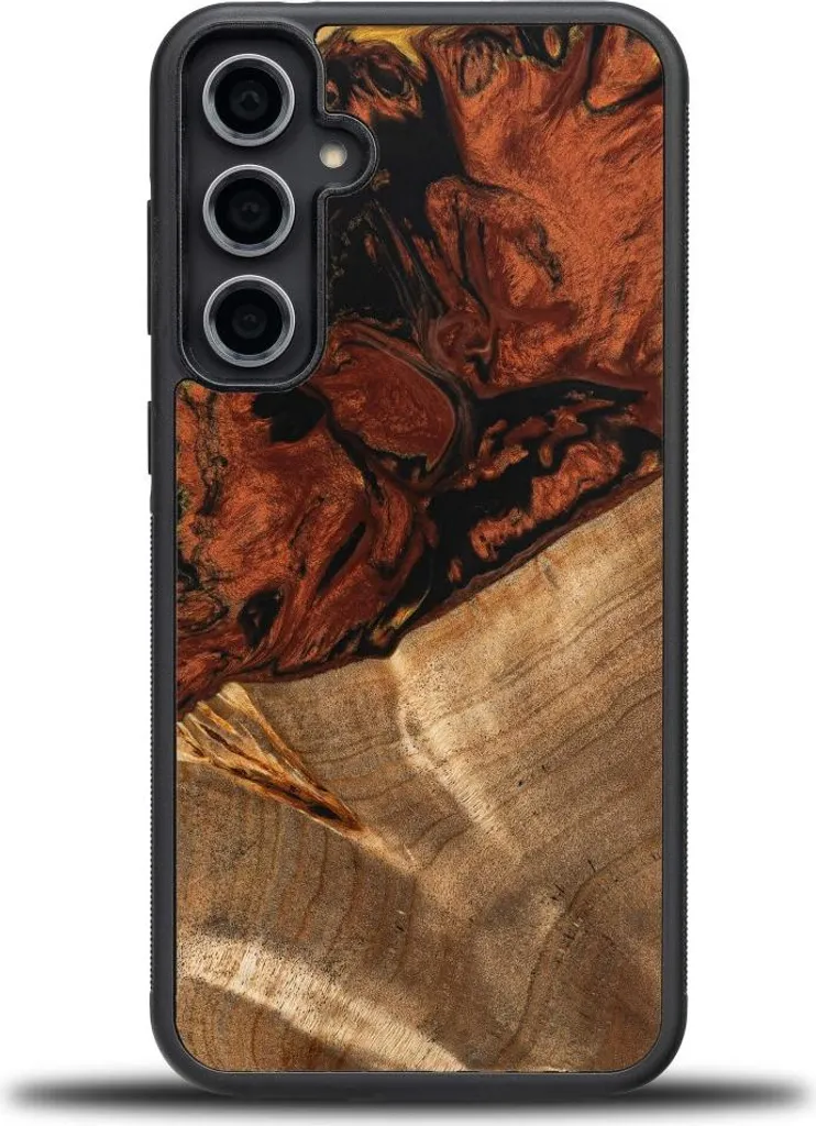 Bewood Custodia unica per Samsung Galaxy S23 FE - 4 elementi - Fuoco