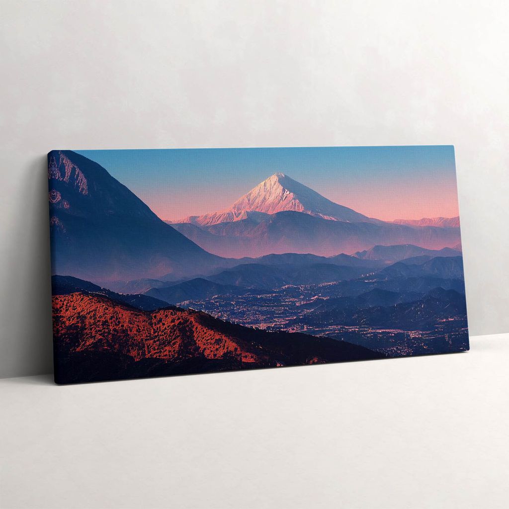 Berge in San Antonio USA – Leinwandbild Wandbild – 120x60 cm – Leinwandbilder – Wandbilder – Schlafzimmer – Flur