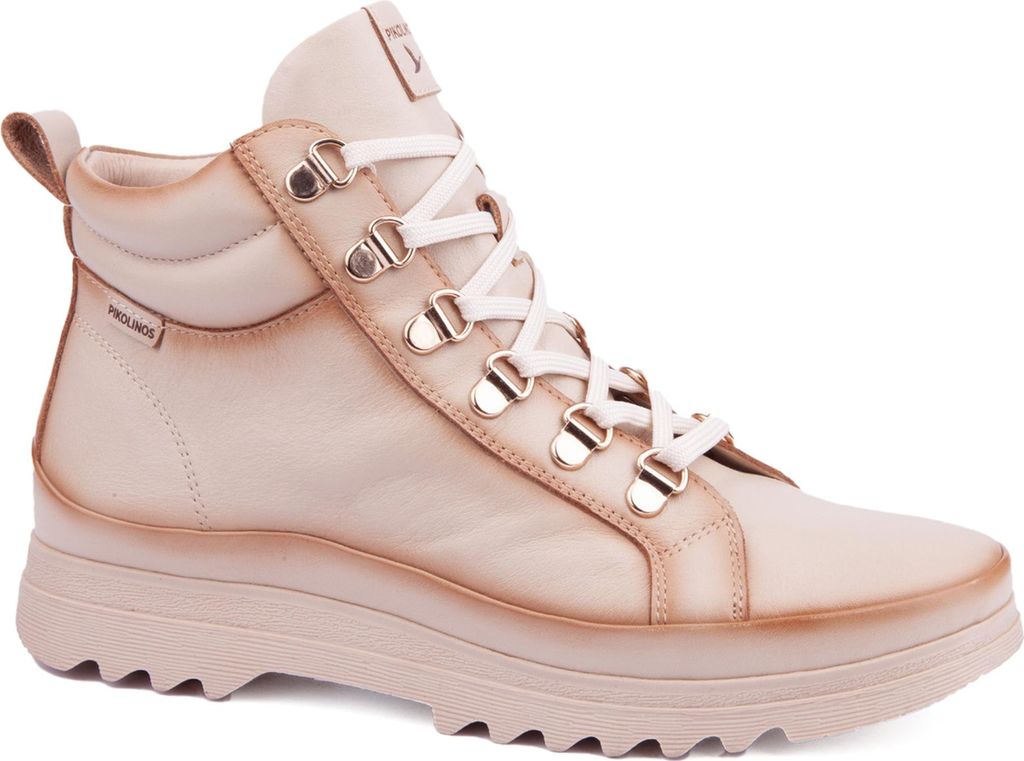 Pikolinos Damen Sneaker Leder High Top Reißverschluss Vigo W3W-8564, Größe:42 EU, Farbe:Mehrfarbig