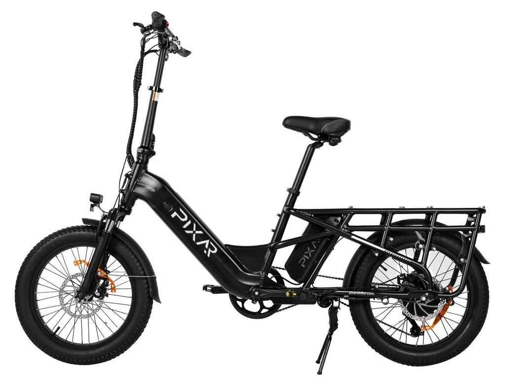Pixar PLUS7 48V 20,4Ah Fat Tire Elektrofahrrad Schwarz