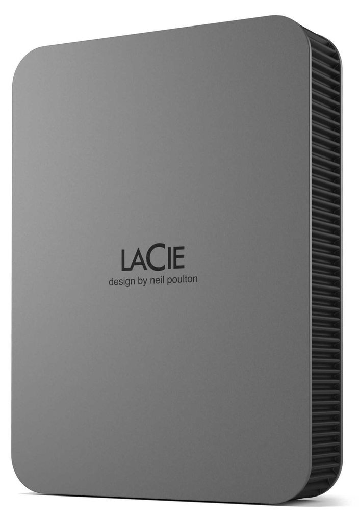 LaCie Mobile Drive Secure 5TB Space Grey USB 3.1 Tipo C Immagine del prodotto 