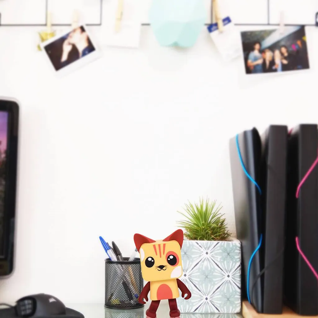 MOB Haut-parleur sans fil Dancing Cat - Enceinte Bluetooth Animale - 4