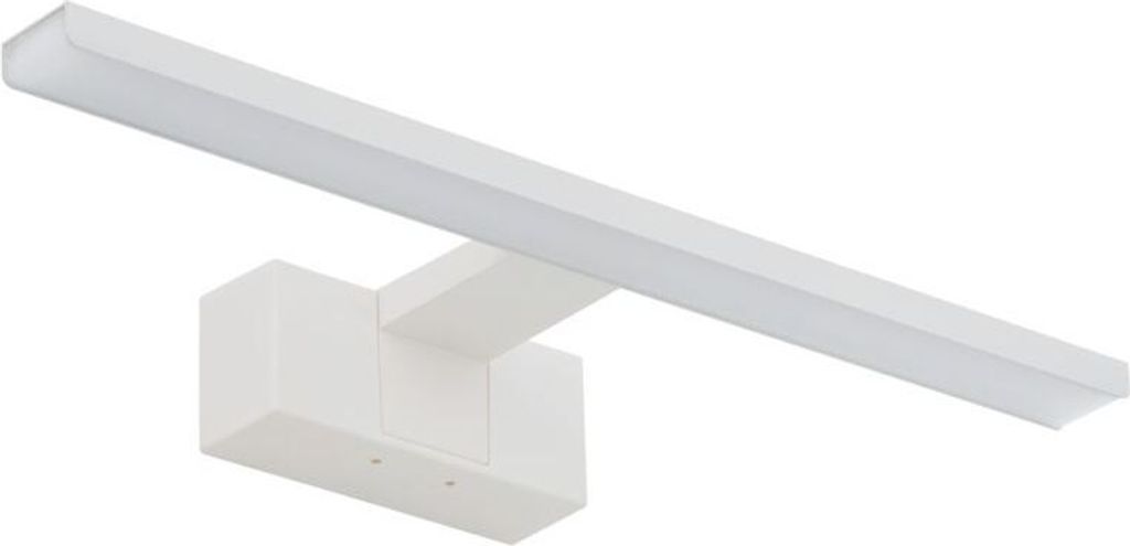 LED Wandleuchte Aluminium IP44 B: 40 cm Weiß warmweiß 3000 K 600 lm Modern