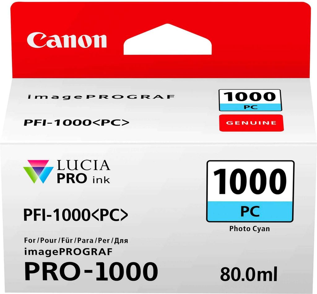 Canon PFI-1000 PC photo cyan