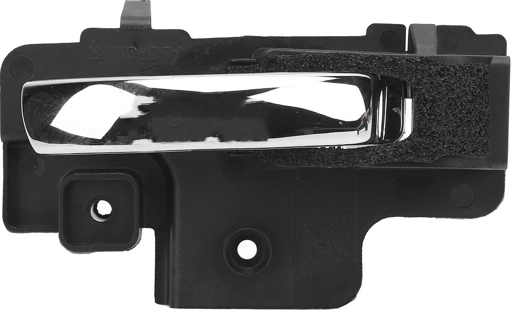 Levier de porte intérieure chromé pour voiture - Modèle droit ergonomique