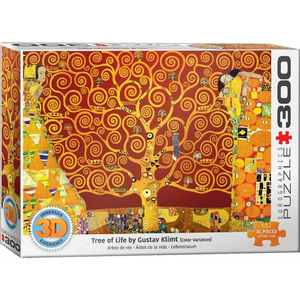 EUROGRAPHICS Puzzle Baum des Lebens 3D-Effekt XL 300 Teile