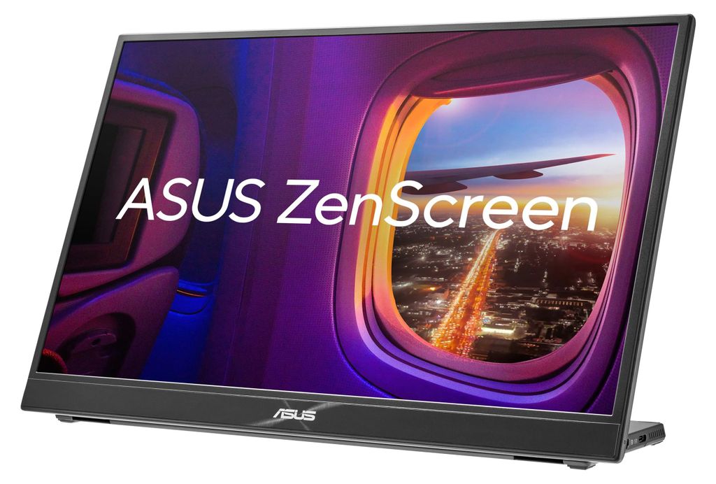 ZenScreen MB16QHG (40.6 cm (16 Zoll), schwarz, WQHD, IPS, USB-C, HDMI, 120Hz Panel)