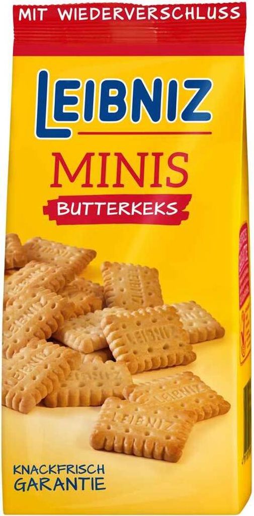 Leibniz - Minis Butterkeks - 150g Tüte Produktbild 