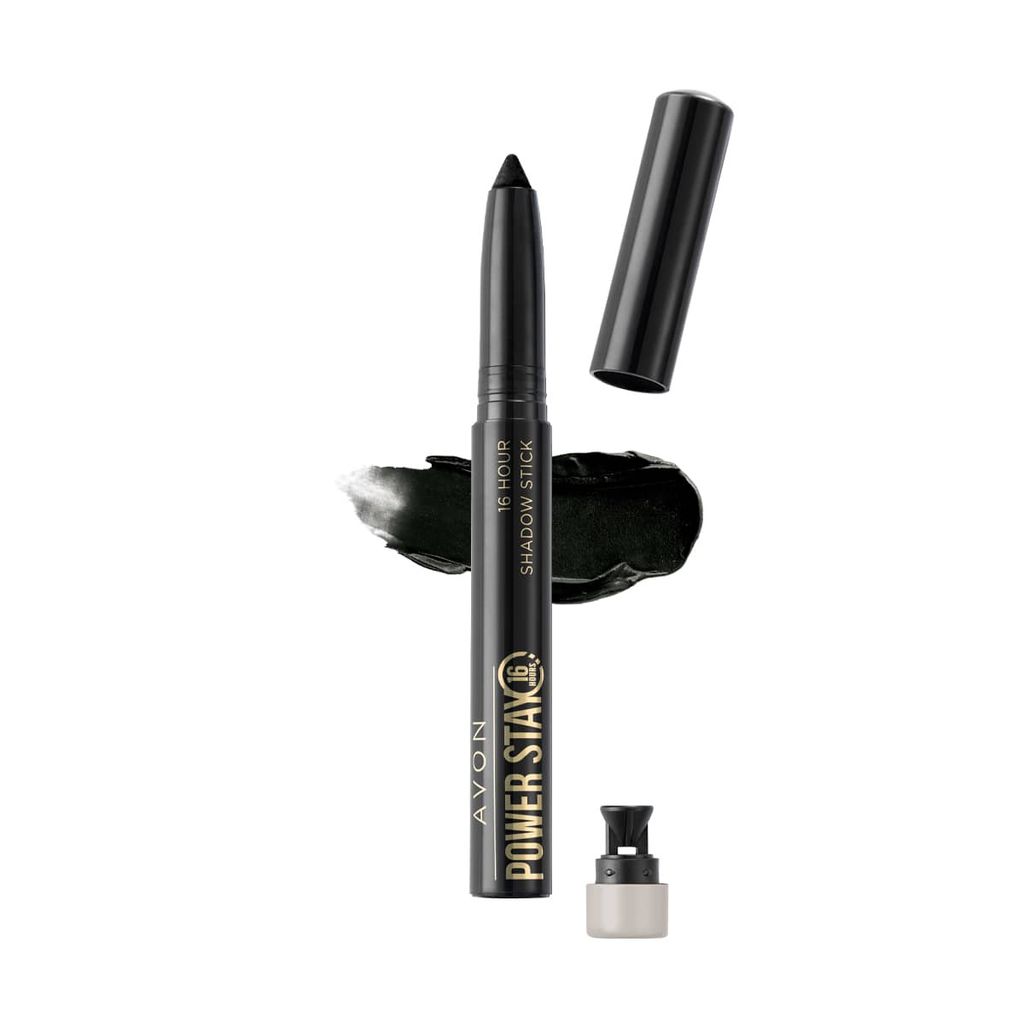 AVON Power Stay 16 Stunden Lidschatten ESSENTIAL BLACK