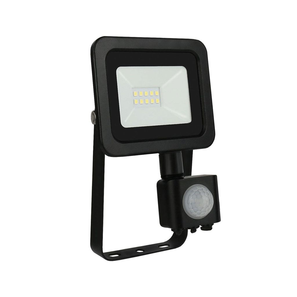 Spectrum LED Fluter Noctis Lux Schwarz IP44 10W 810lm Produktbild 