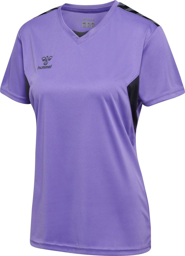 hummel hmlAUTHENTIC PL JERSEY S/S WOM DAHLIA PURPLE/ASPHALT DAHLIA PURPLE/ASPHALT L