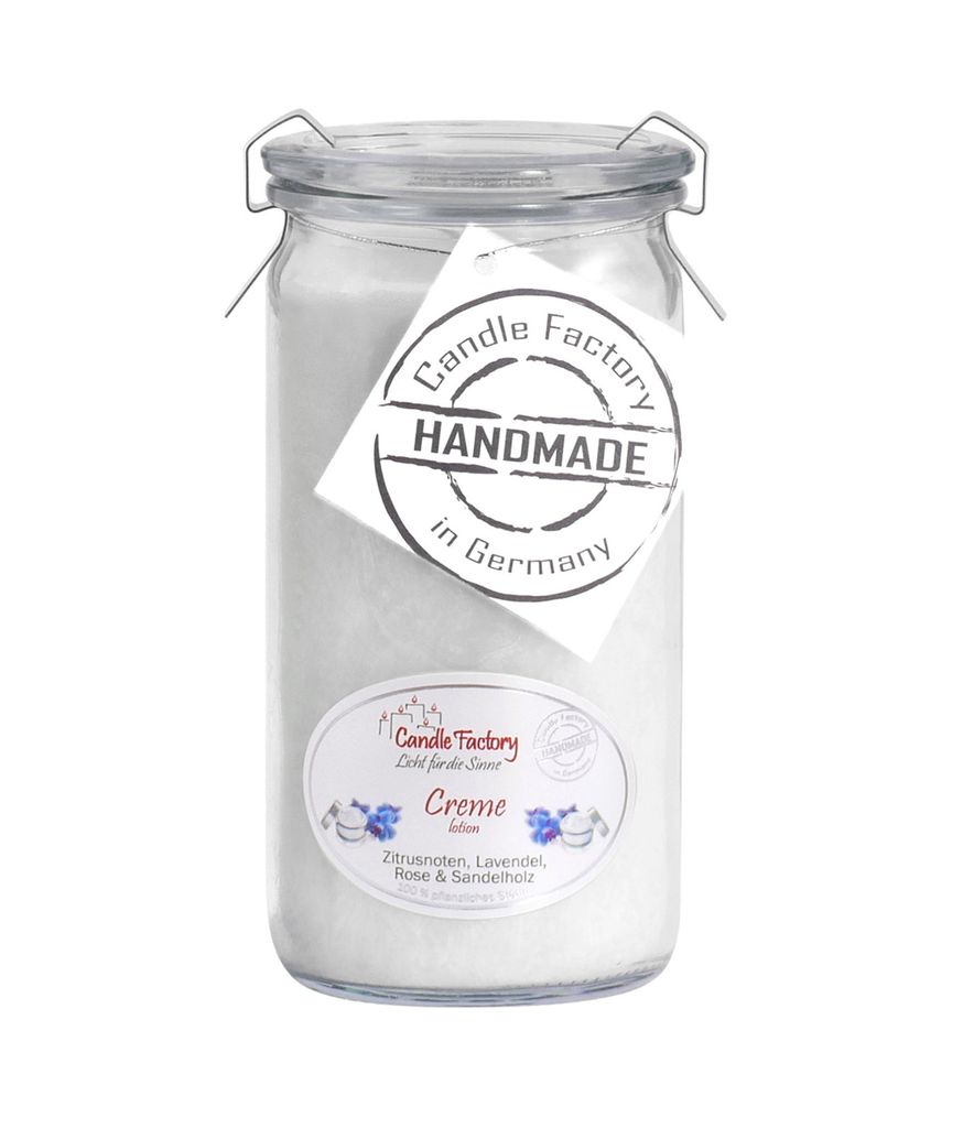 Windlicht "Creme" - Größenwahl: Mini-Jumbo
