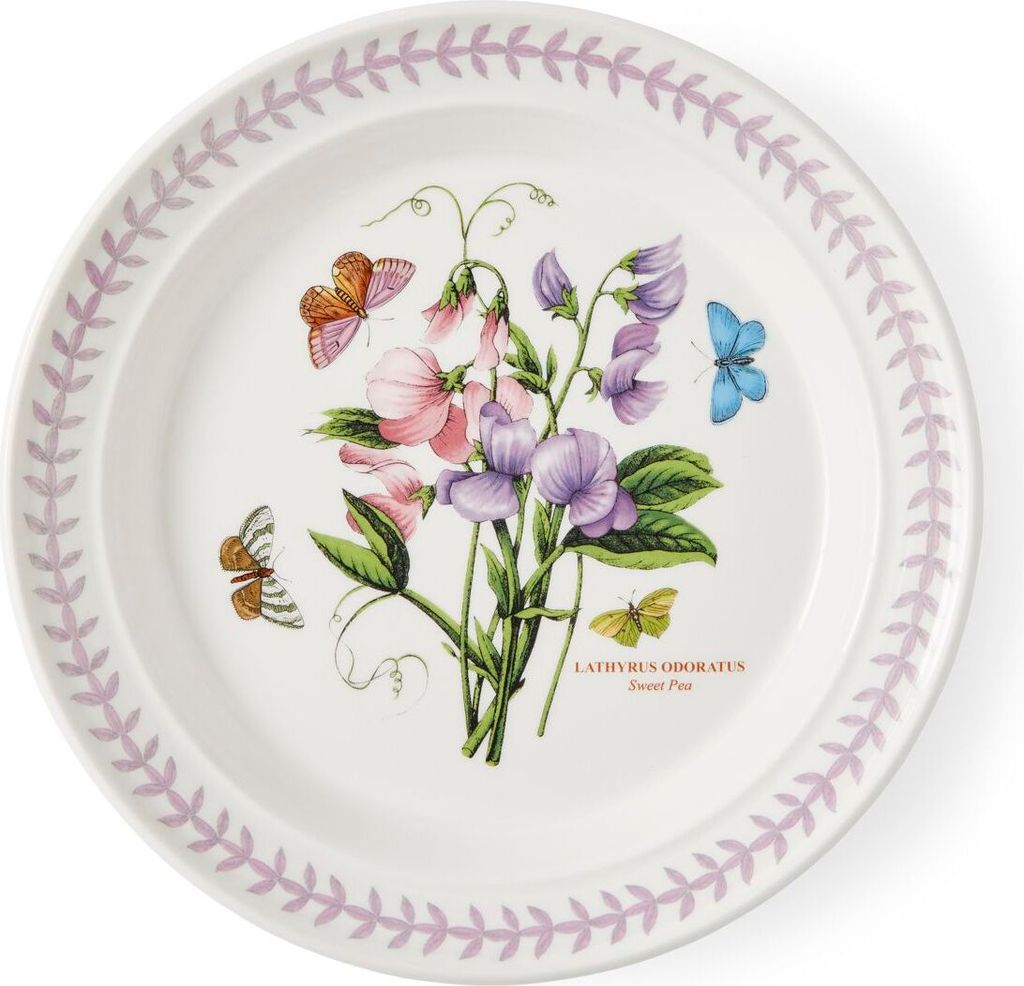 Portmeirion Keramik Speiseteller Botanic Garden Meadow Duftwicke