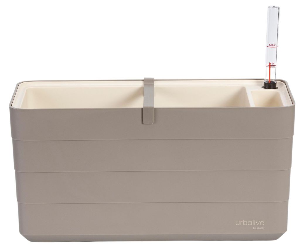 Pojemnik samonawadniający Plastia Berberis - taupe + ivory Zdjęcie produktu 