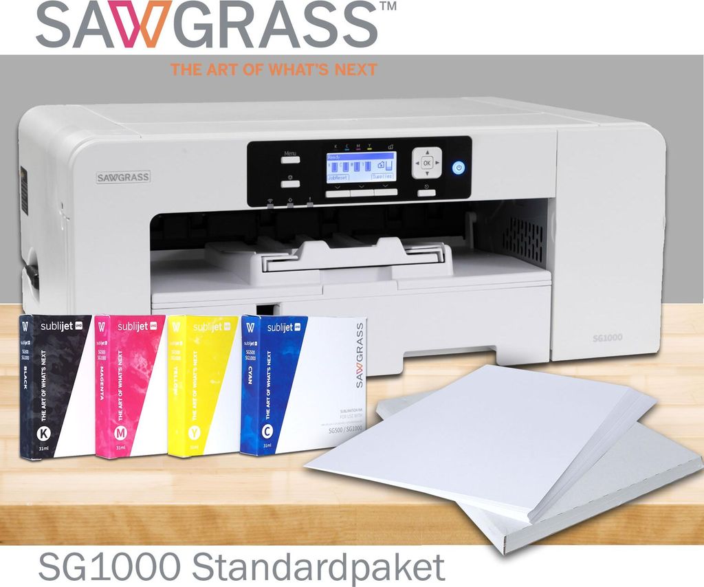 SAWGRASS SG1000 inklusive 4 x 31ml Tinten CMYK und 110 Produktbild 