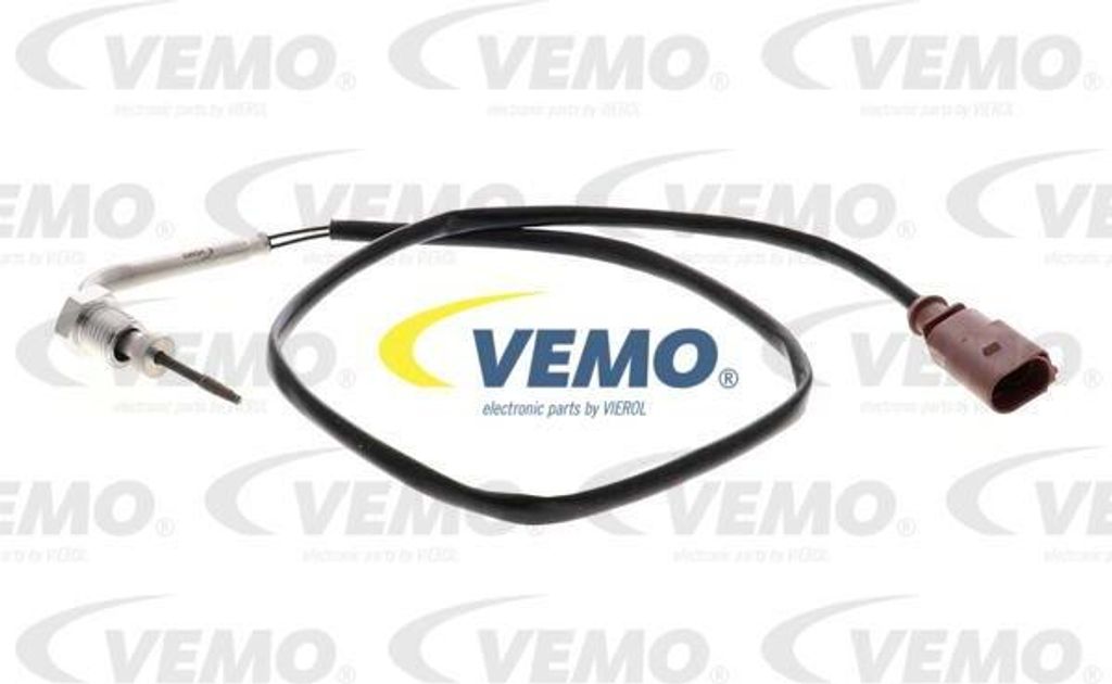 VEMO V10-72-1310 Abgastemperatursensor OE 03L906088DK kompatibel mit A3 8P, Q3, TT, Alhambra, Altea, Altea XL, Exeo, Leon, Octavia, Superb, Yeti, B...