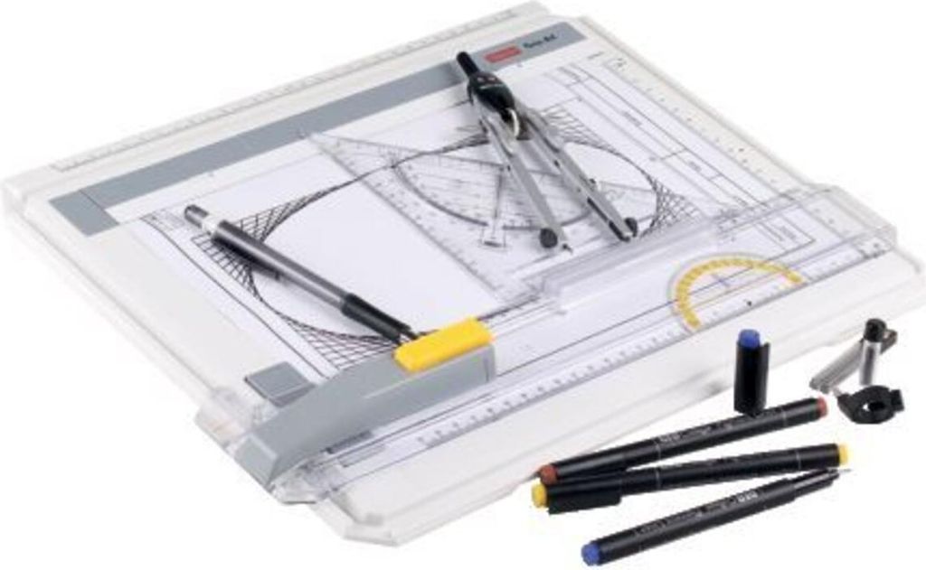 Zeichenplattenset - A4 3tlg..