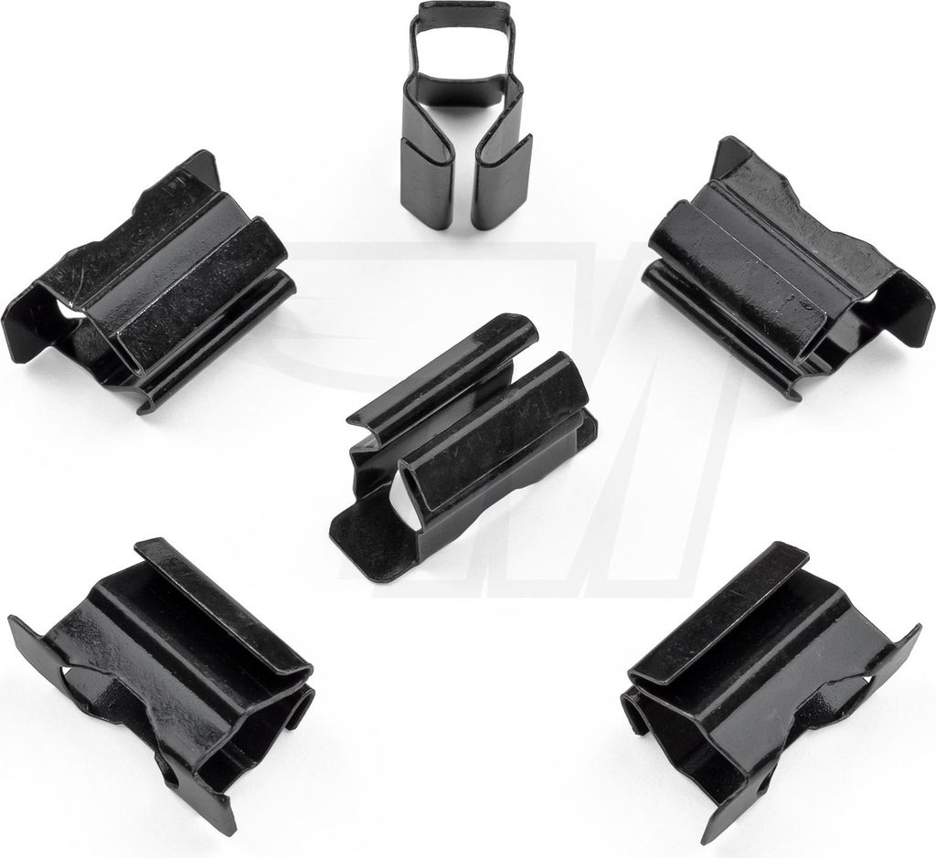 10x Befestigungs Klammer Clip für VW Verkleidung Türgriff und Armaturen | 4A0867276B