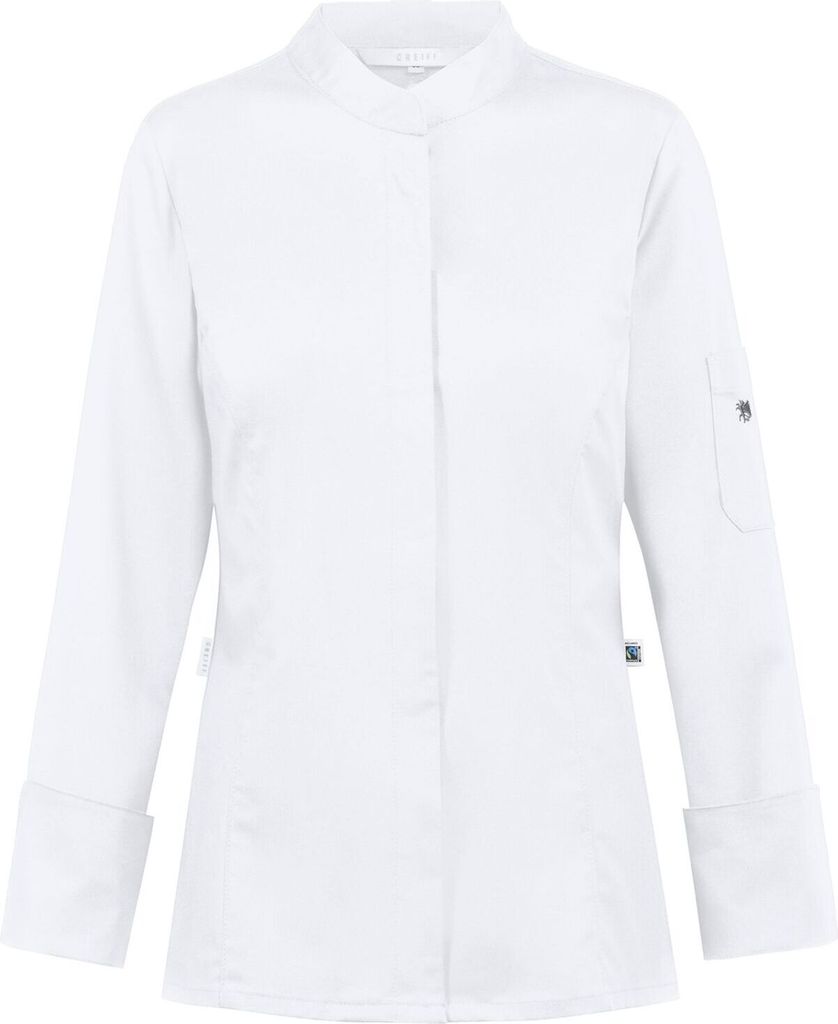 Greiff GASTRO-MODA Cuisine Damen Kochjacke Regular-Fit Weiß XXL