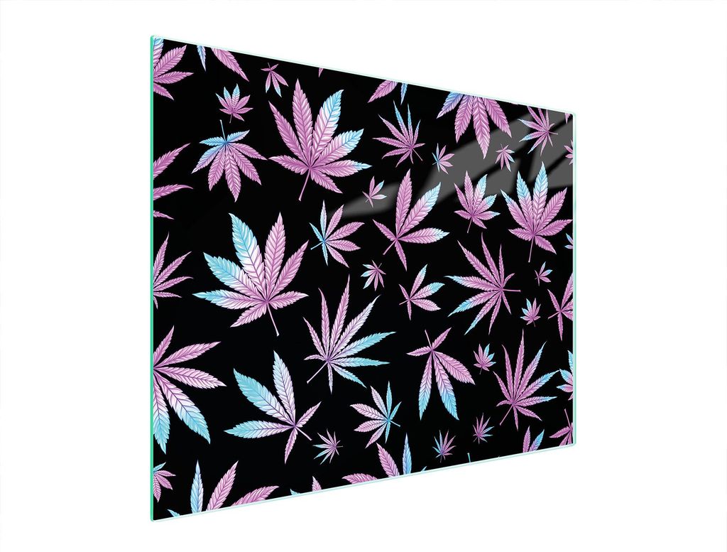 Glasschneidebrett 52x40 Blätter