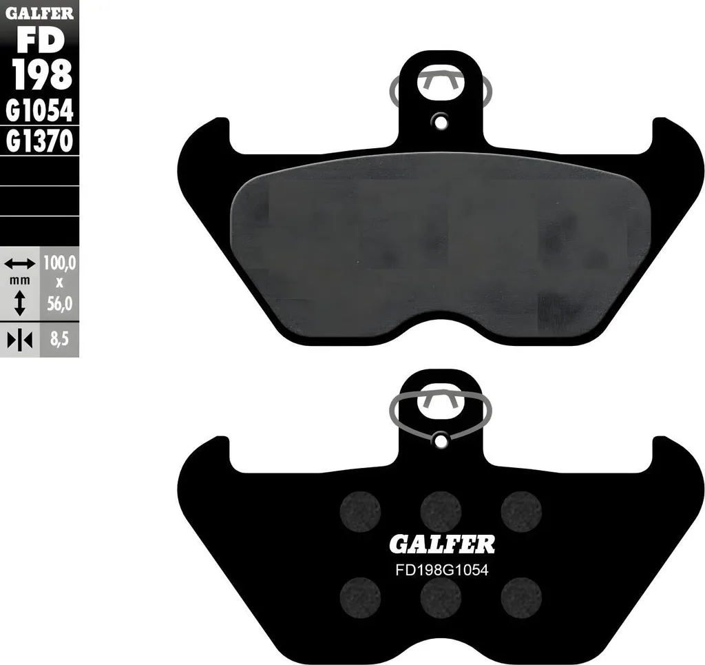 Plaquettes de frein Galfer FD198G1054 : Stop aux bruits de frein BMW