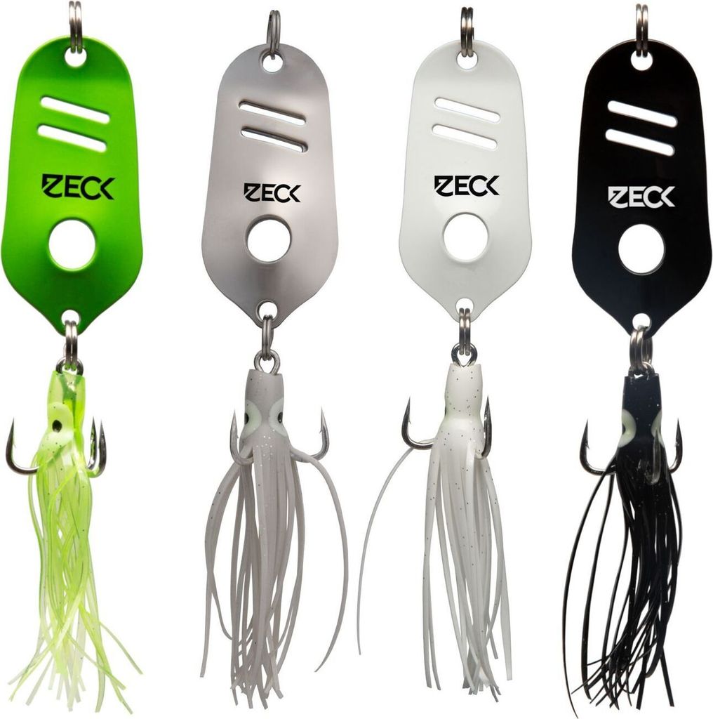 Zeck Blinker Jörg Octo Spoon - Wallerblinker, Gewicht / Farbe:80g / Silberfarben