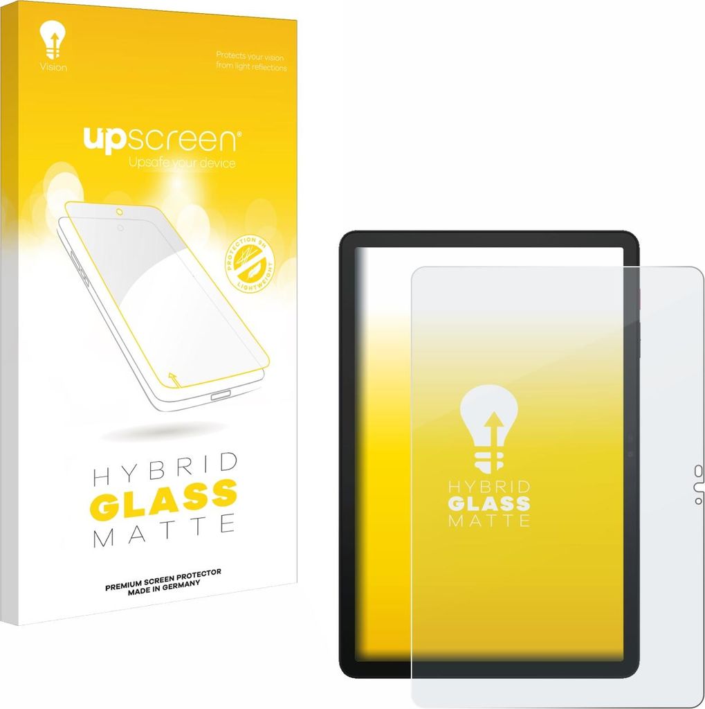 upscreen Entspiegelungs Schutzglas für Telekom T Tablet 2 Schutzfolie Panzer Folie Glas Display Schutz matt
