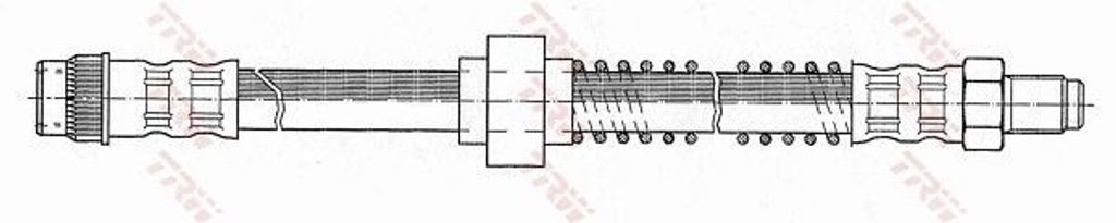Trw Bremsschlauch PHB400
