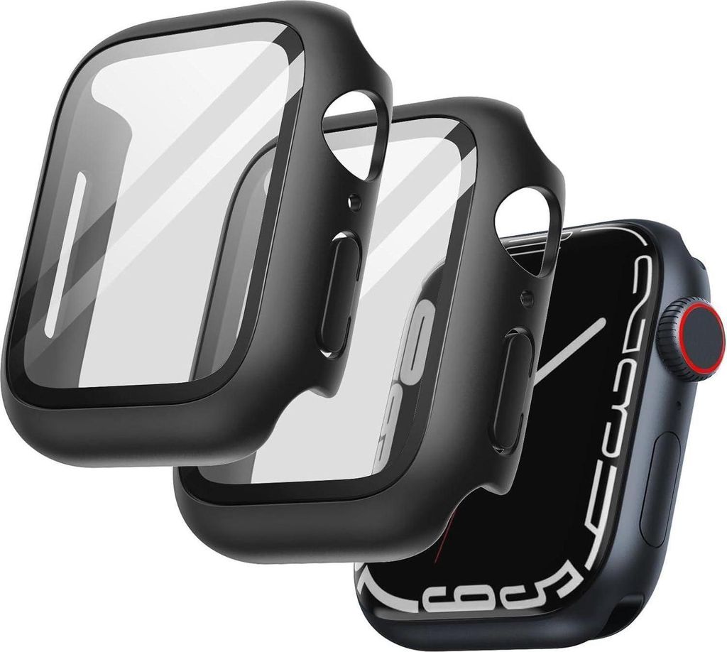 JETech Apple Watch Series 9 8 7 45mm Custodia in vetro Immagine del prodotto 