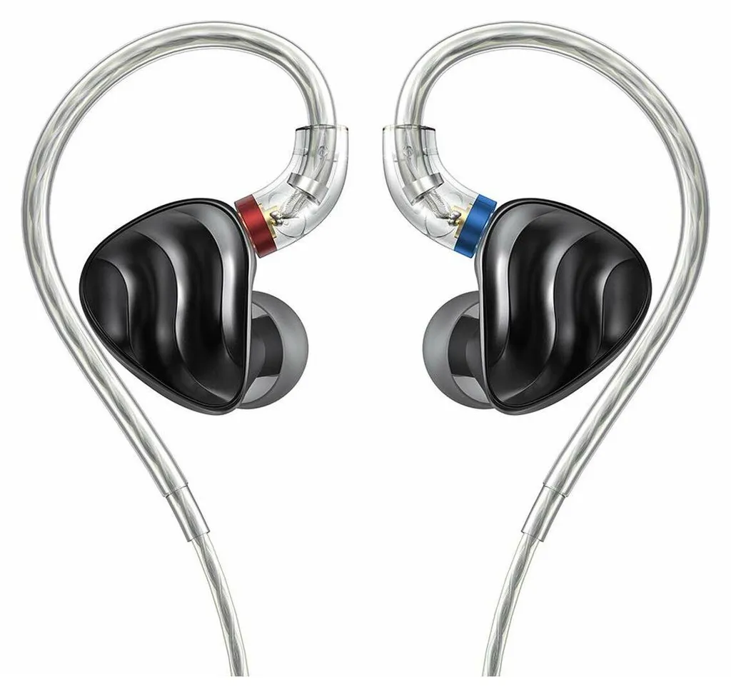 Écouteurs FiiO FH3 pour Mélomanes Nomades Noir Intra-auriculaires Musique