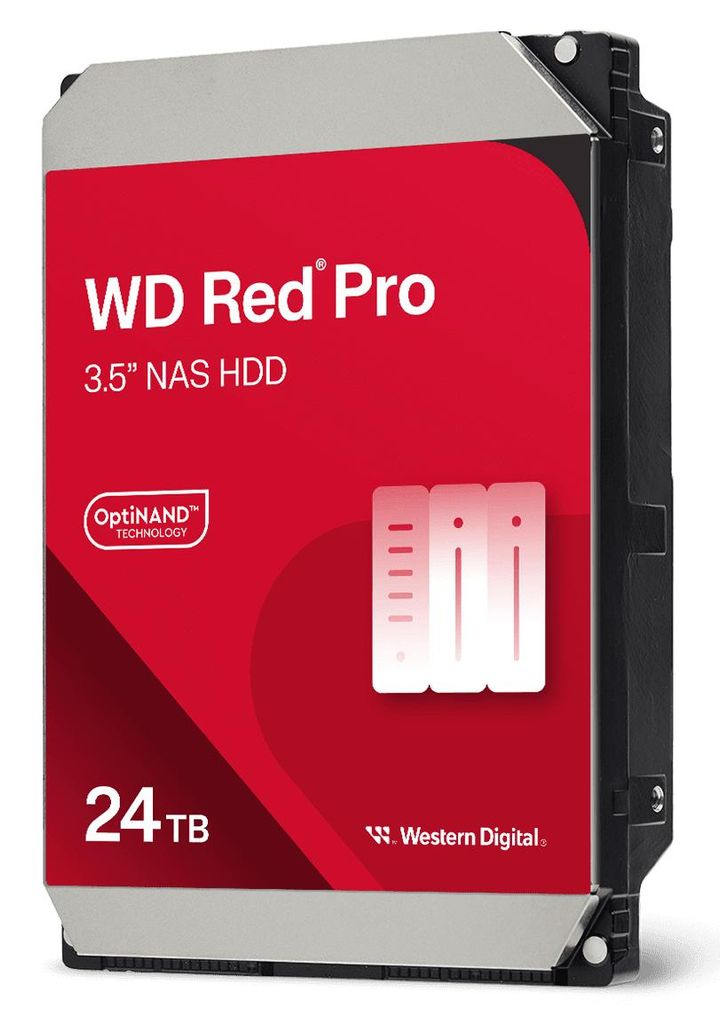 WD Red Pro WD241KFGX - Harde schijf - Enterprise-klasse - Productafbeelding 