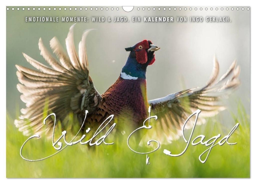 Emotionale Momente: Wild und Jagd. (Wandkalender 2027 DIN A3 quer), CALVENDO Monatskalender