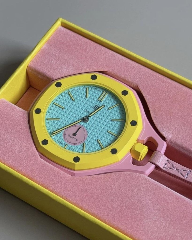 Swatch Audemars Piguet Royal Pop Bioceramic OTG ROZ Produktbild 