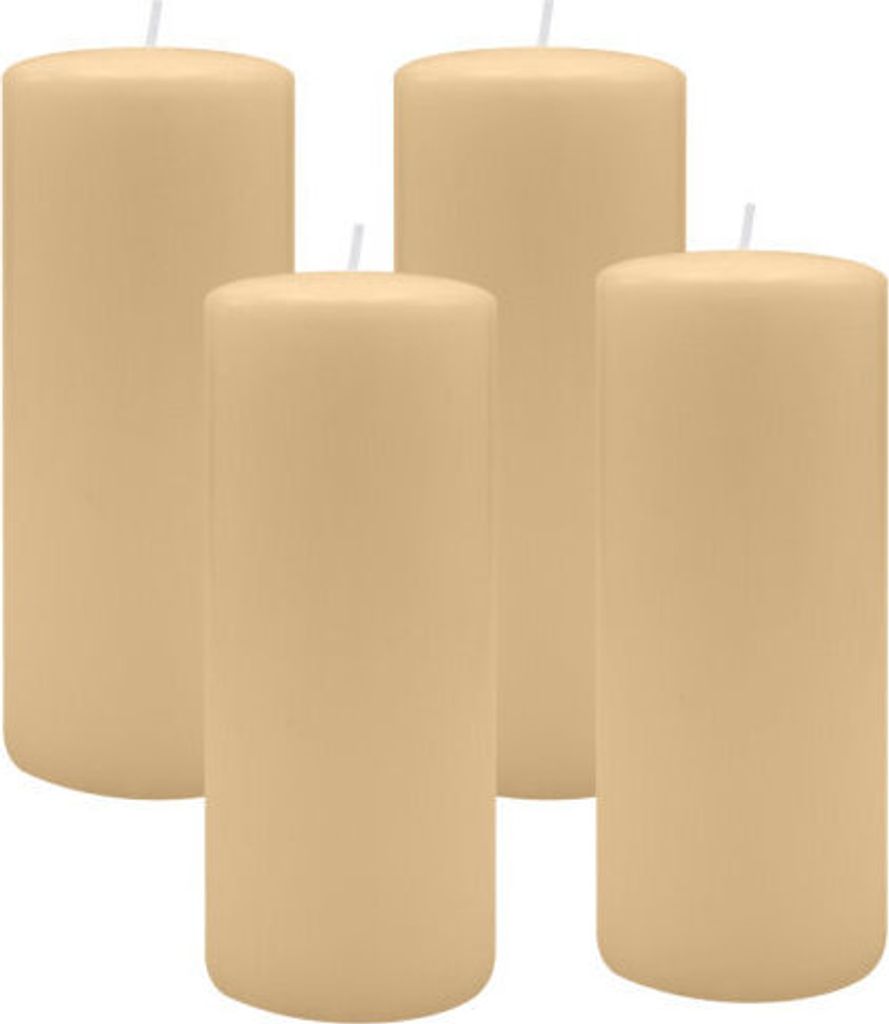 4er Set Adventskranzkerzen Pinie Ø 60 x 200 mm