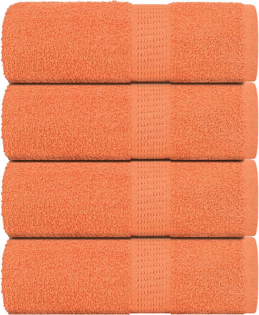 Waschtücher FROGN 4 Stk. Orange 30x30 cm 360 g/m²