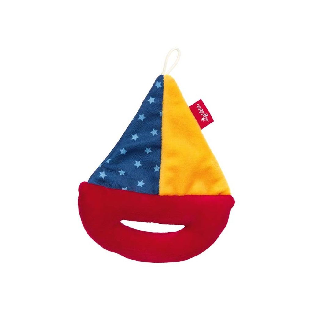 SIGIKID sigikid 42875 Greifling Segelboot, Red Stars Produktbild 