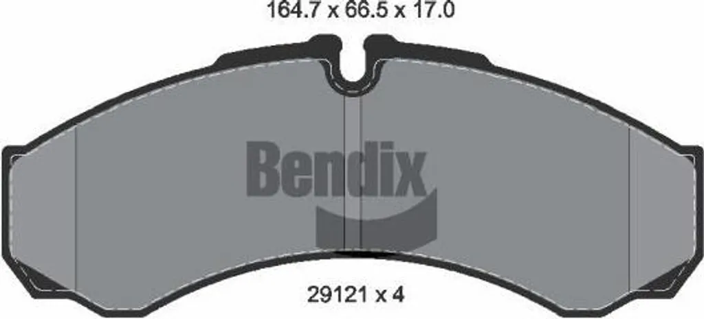 Plaquettes de Frein à Disque Bendix BPD1151 pour Daily et Mascott OE