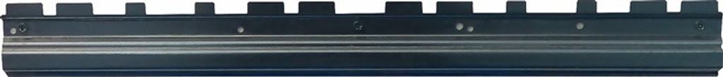 Wandschiene B620mm STA verz.o.Sichtlagerkästen 3St./Btl.MAUSER